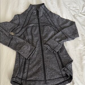 Lululemon Gray Full-Zip define Jacket
